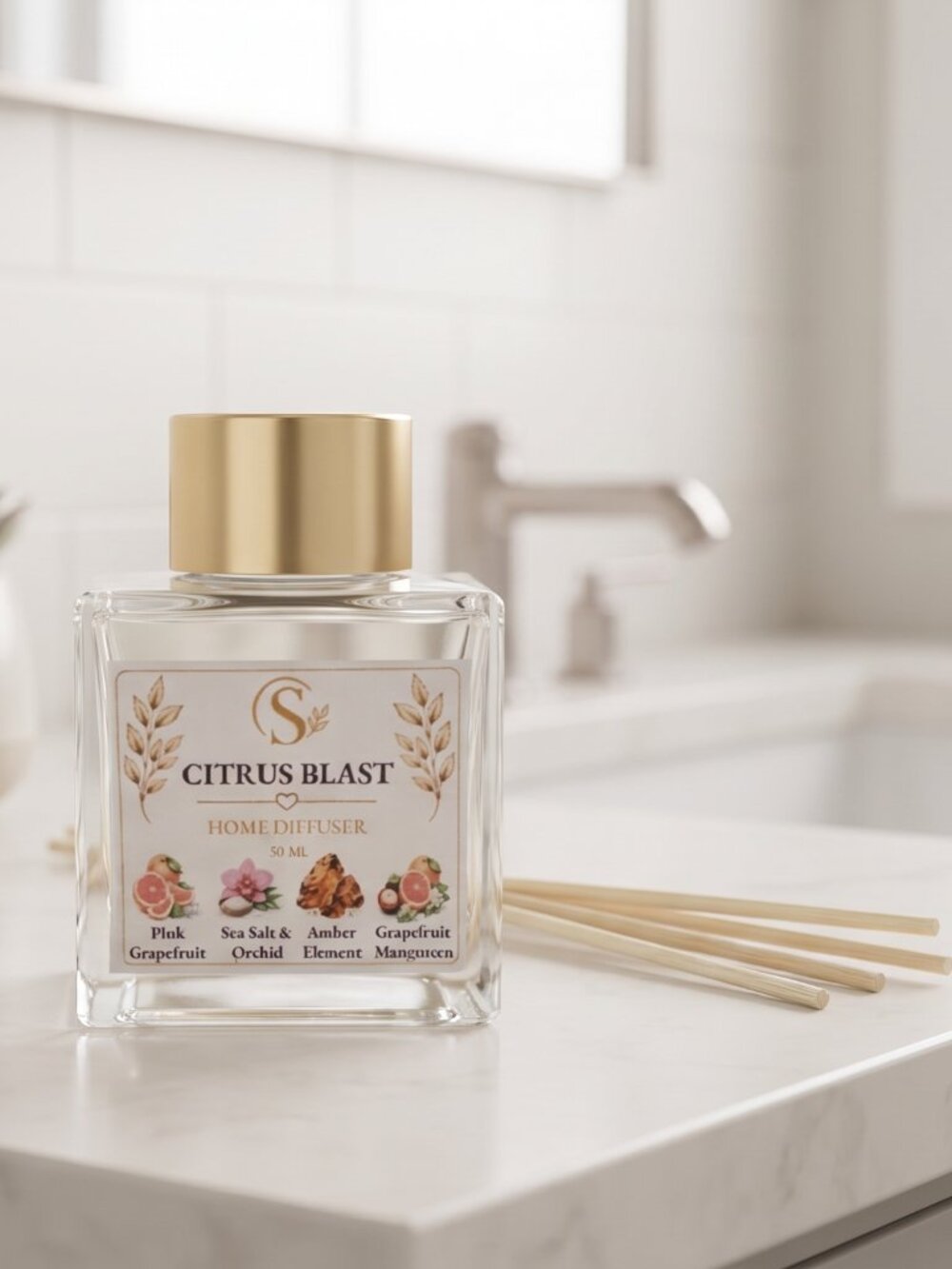 Home Reed Diffuser - Citrus Blast 50ML